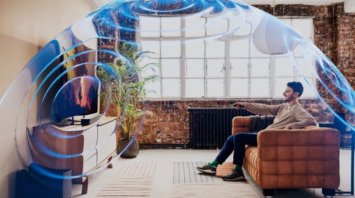 immersion des enceintes Sony Theater System 6