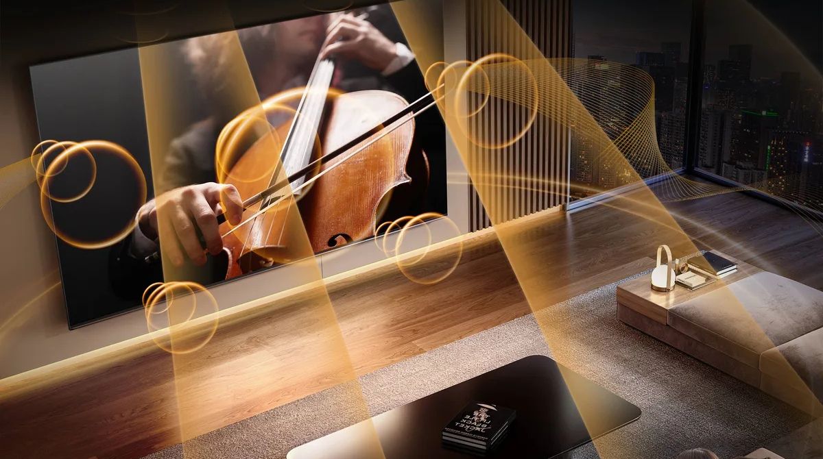 système audio de la TV Hisense 65U8Q