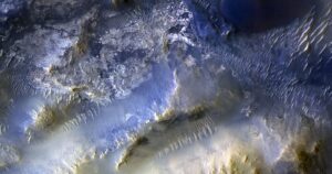 Hoogresolutiecamera in een baan om Mars maakte zijn 100.000ste foto