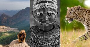 Foto's tonen mensen, plekken en wilde dieren in de Grote Riftvallei