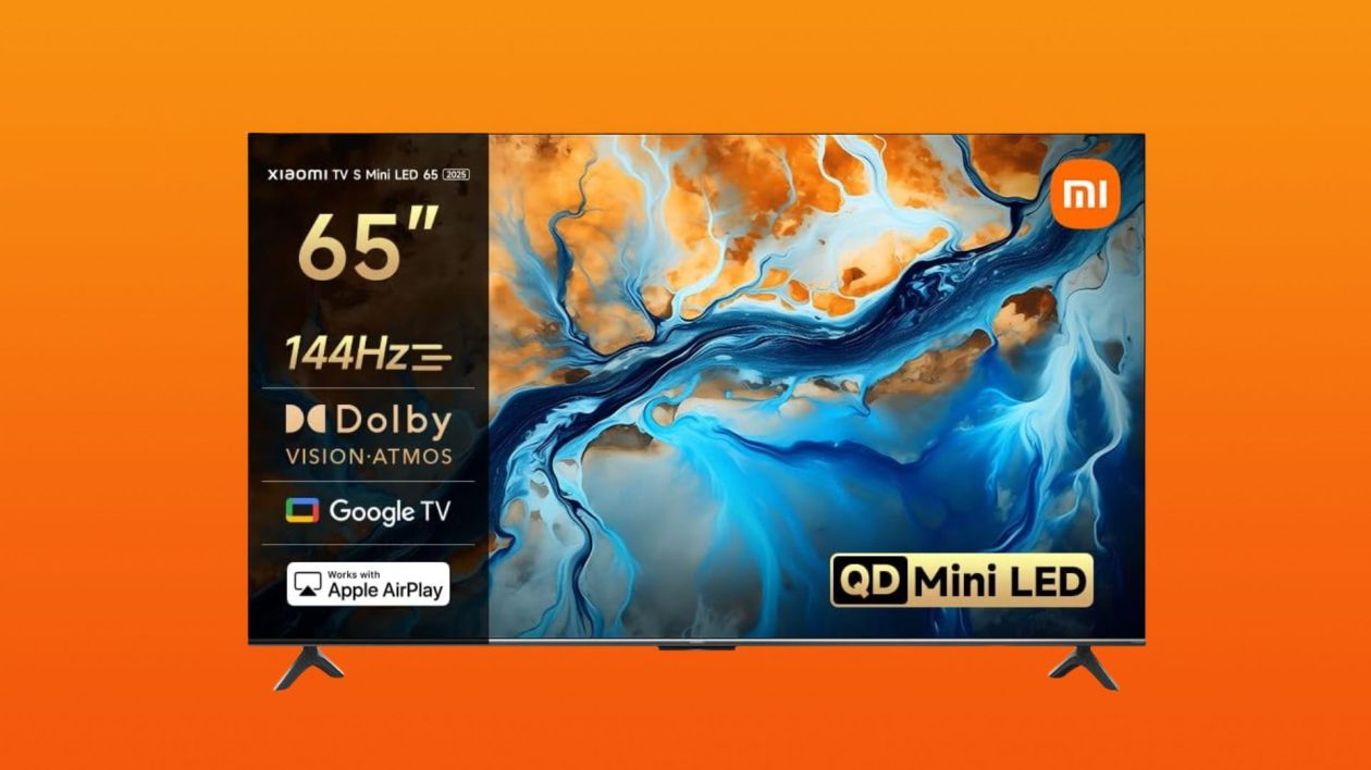 Xiaomi 65-inch Mini LED TV in de aanbieding bij Amazon onder €600 (-25%)
