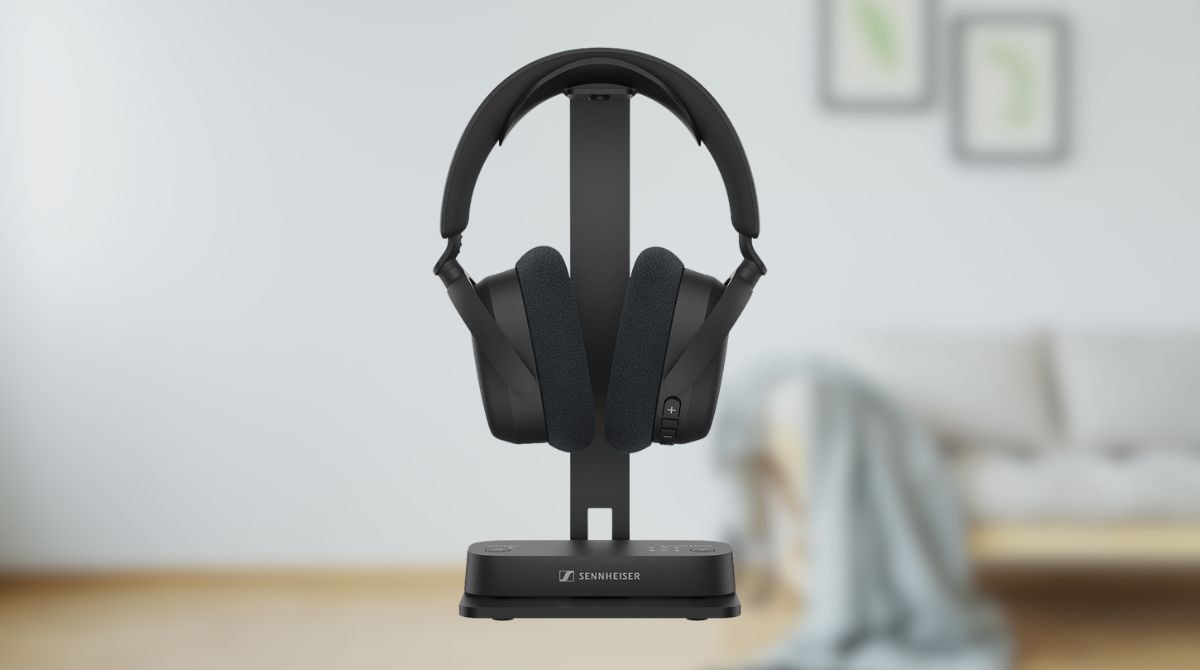 casque Sennheiser RS-275 sur son support