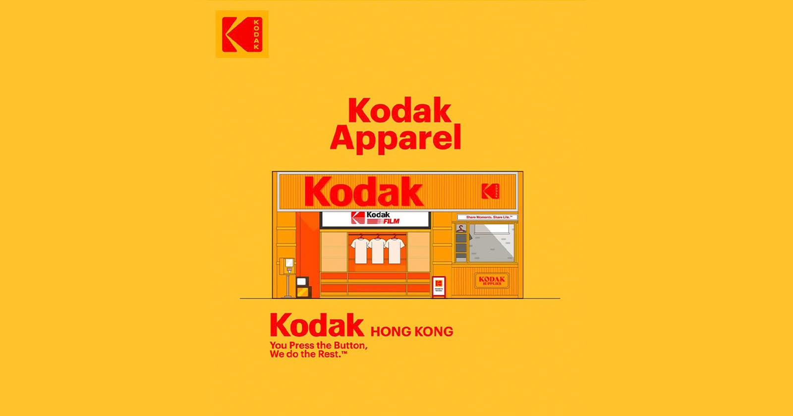 Kodak Apparel opent pop-upwinkel in Hong Kong
