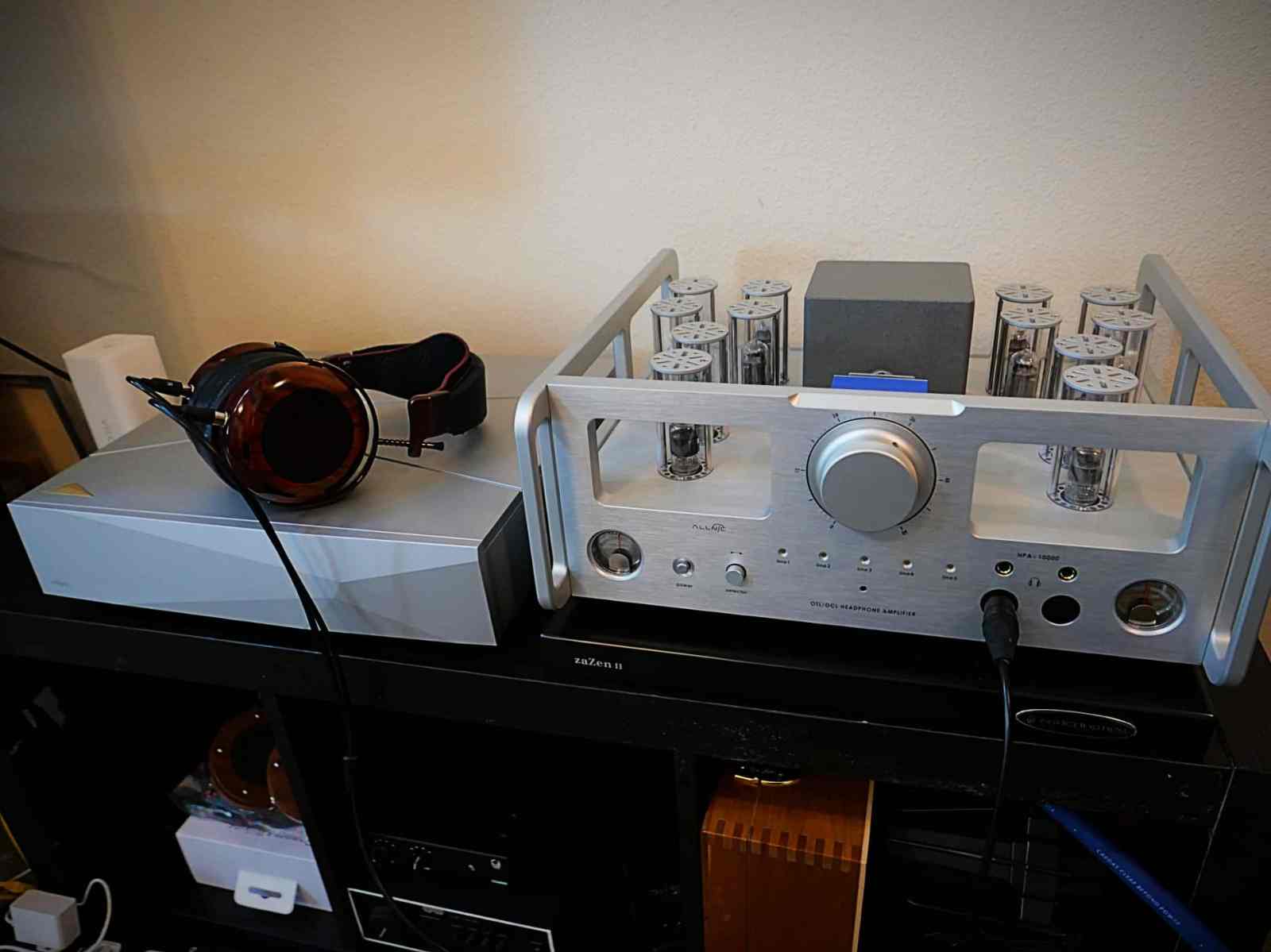 allnic audio hpa-10000 line stage and headphone amplifier