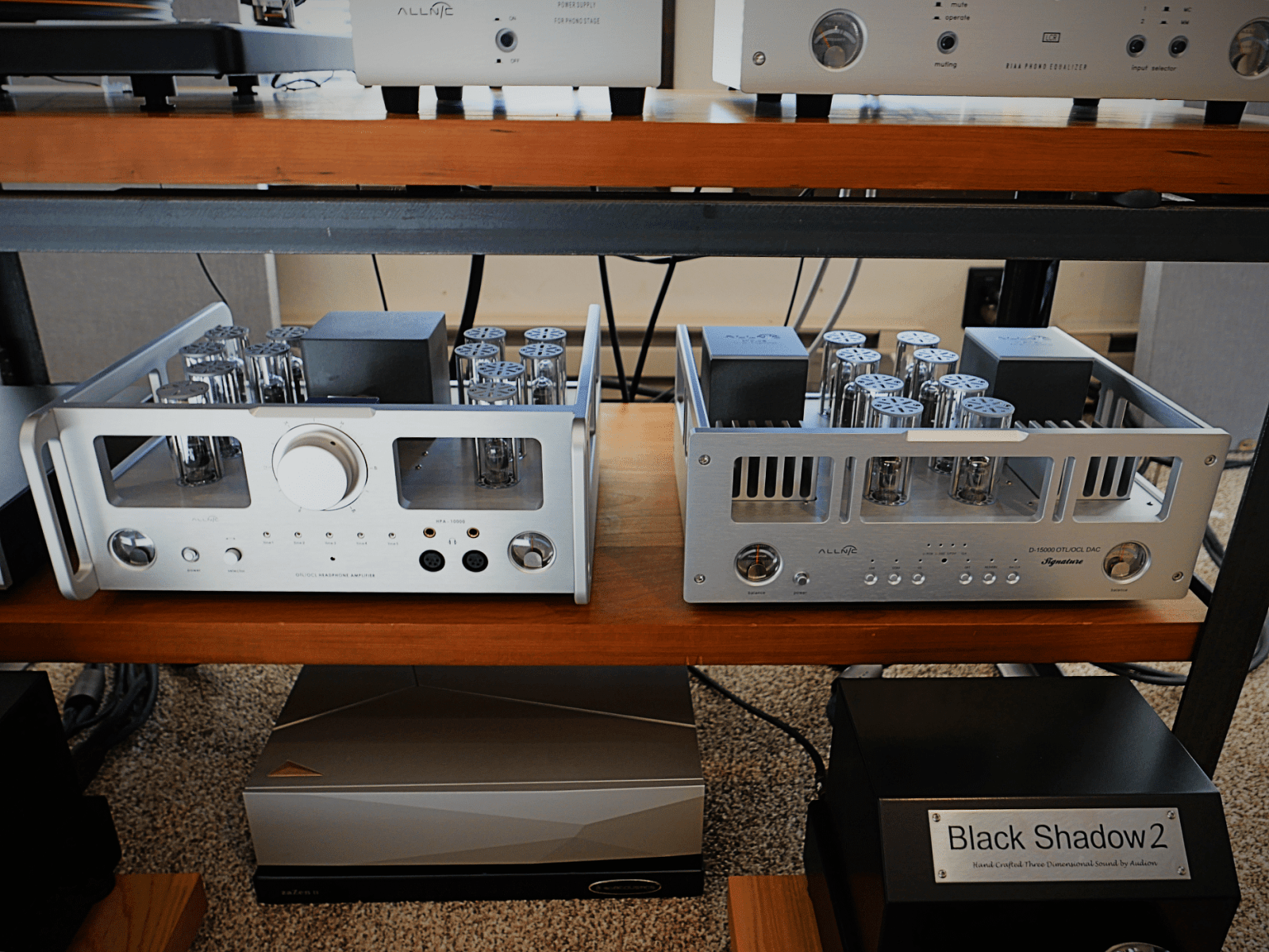 allnic audio hpa-10000 line stage and headphone amp