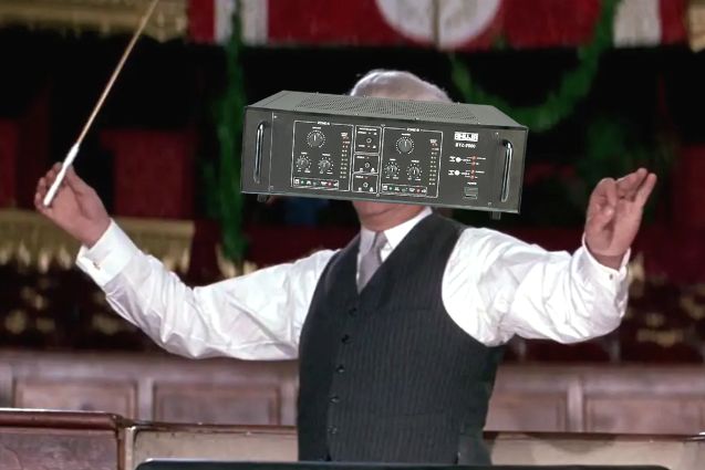 ampli sur Louis de Funès