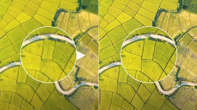 Upscaling automatique du 1080p à la 4K