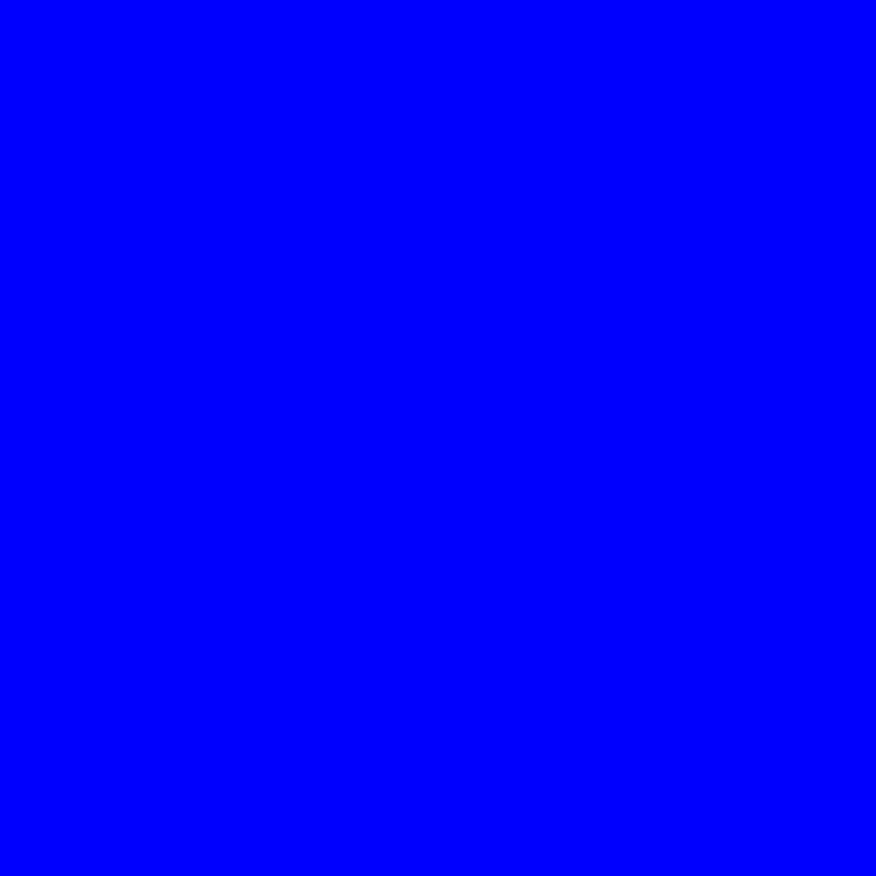 A solid blue rectangle fills the entire image. There are no visible patterns, textures, or objects.