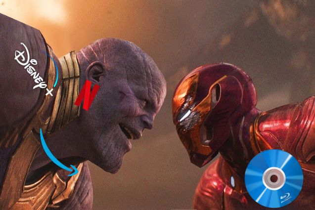 plateformes de streaming vs blu-ray