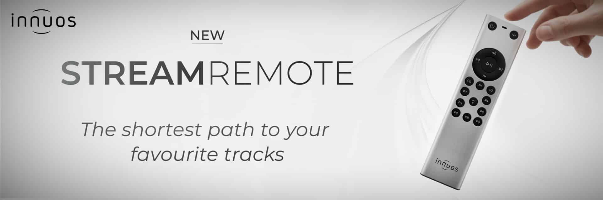 Innuos Lanceert STREAM Afstandsbediening | Aankondigingen