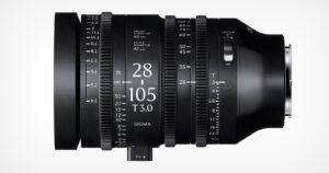 Sigma AF Cine 28-105mm T3 FF-lens eindelijk verkrijgbaar op 16 april