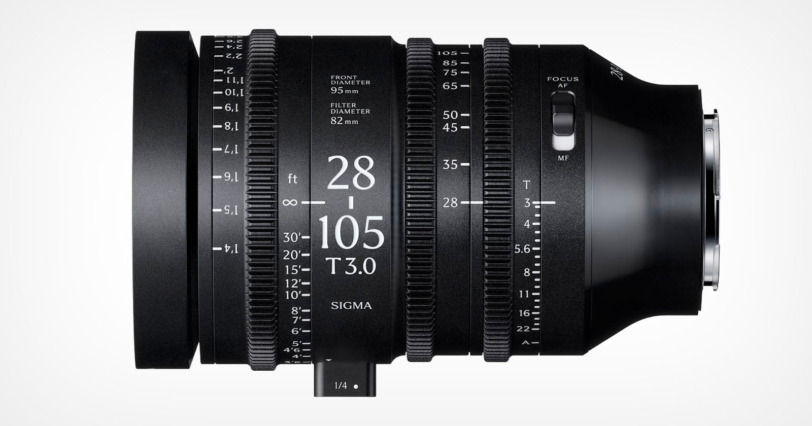 Sigma AF Cine 28-105mm T3 FF-lens eindelijk verkrijgbaar op 16 april