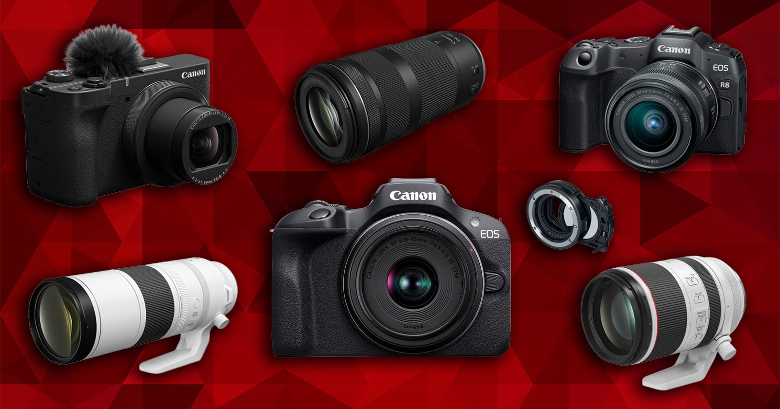 Meer dan 30 van de beste Canon-camera's en lenzen-aanbiedingen