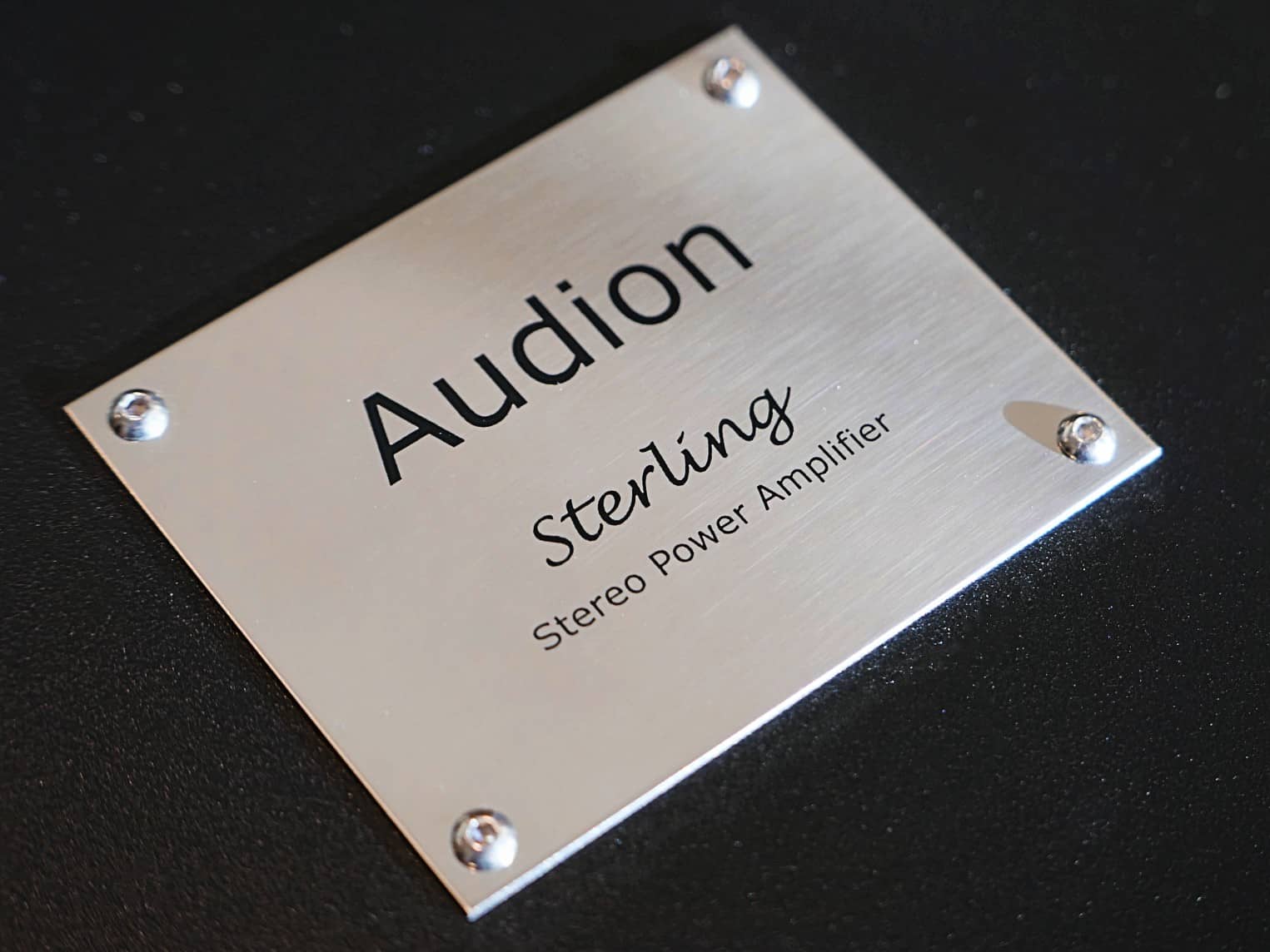 Audio Black Shadow 2 and Sterling Quad amplifiers