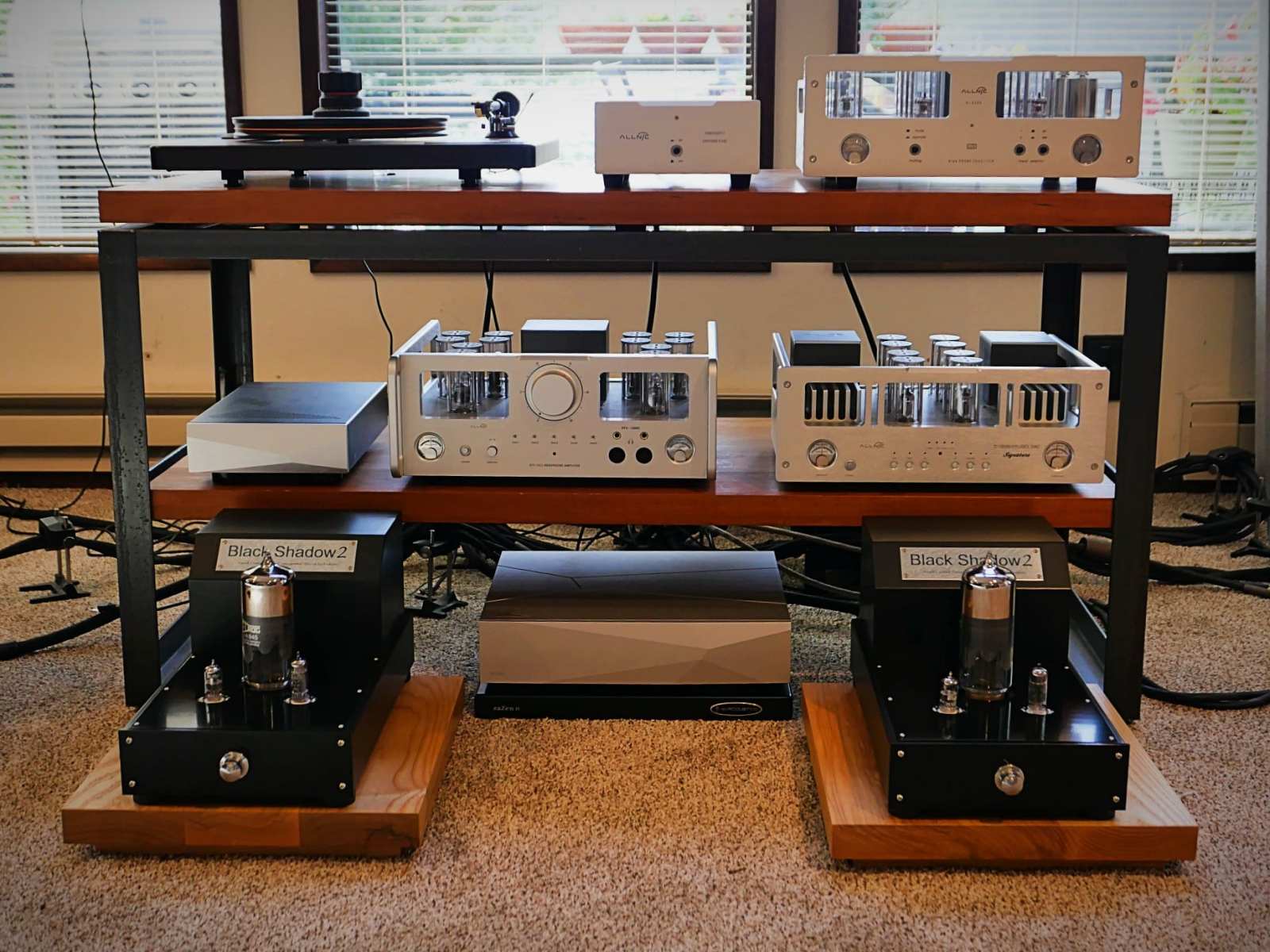 Audion Black Shadow 2 and Sterling Quad amplifiers