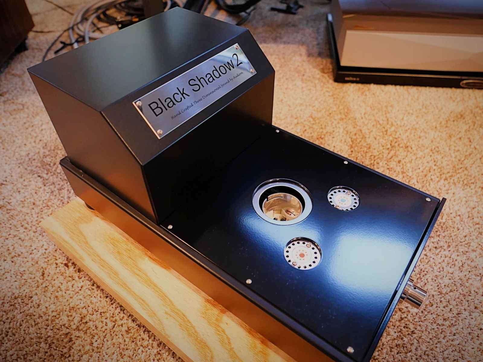 Audion Black Shadow 2 en Sterling Quad versterkers