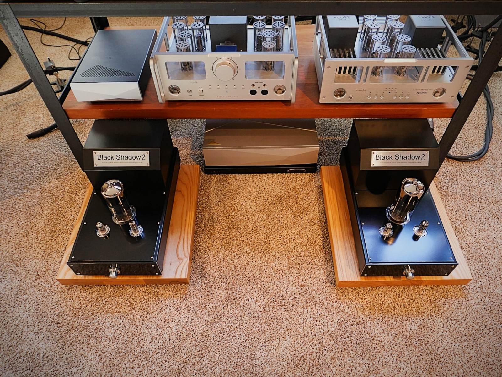 Audion Black Shadow 2 en Sterling Quad versterkers
