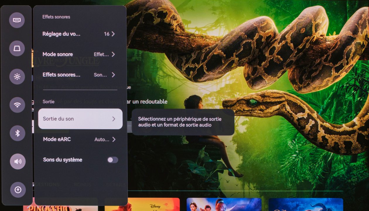 XGIMI Titan geluid afspeelling