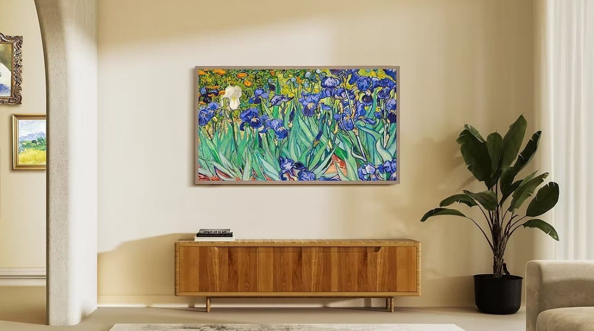 Hisense CanvasTV dans un salon