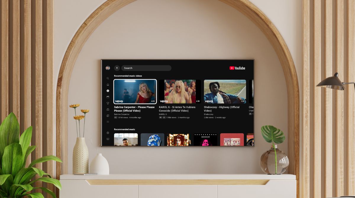YouTube-video's op een Smart TV