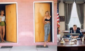 Zeldzame collectie kleurenfoto’s van Elliott Erwitt laat zien dat hij niet alleen zwart-wit fotografeerde