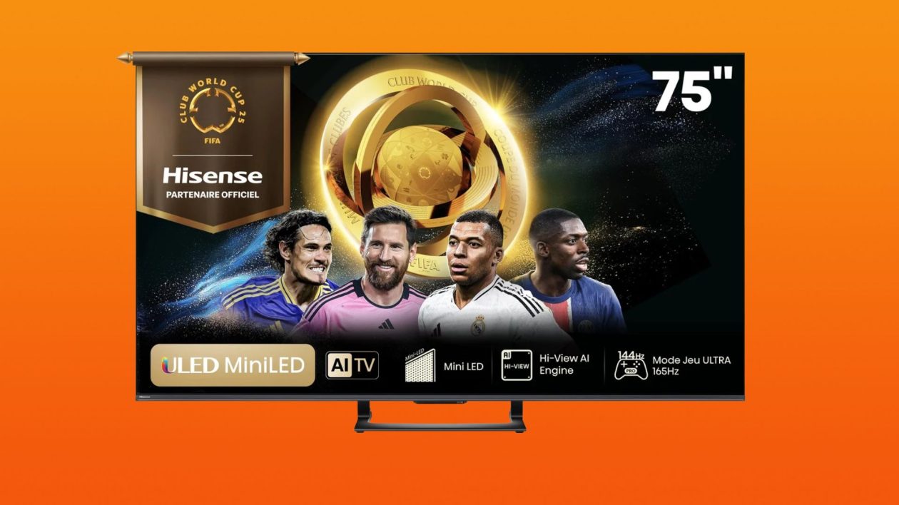 Hisense biedt uitzonderlijke korting op deze 4K-televisie voor filmliefhebbers