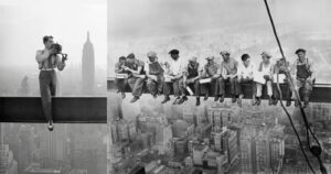 Het blijvende mysterie achter de iconische Amerikaanse foto 'Lunch op een balk'
