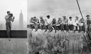 Het blijvende mysterie achter de iconische Amerikaanse foto ‘Lunch op een balk’