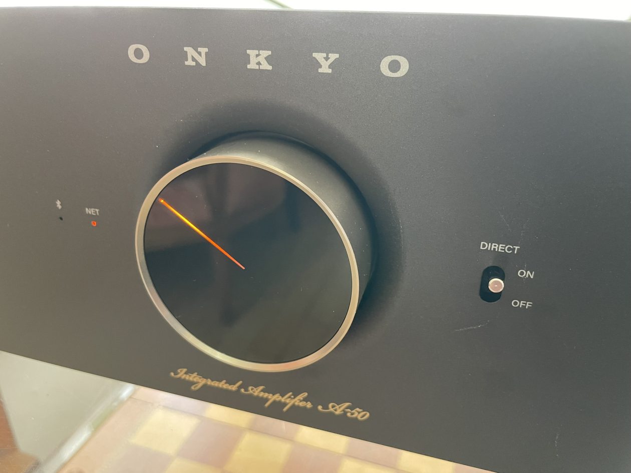 reglage bouton Onkyo Icon A-50