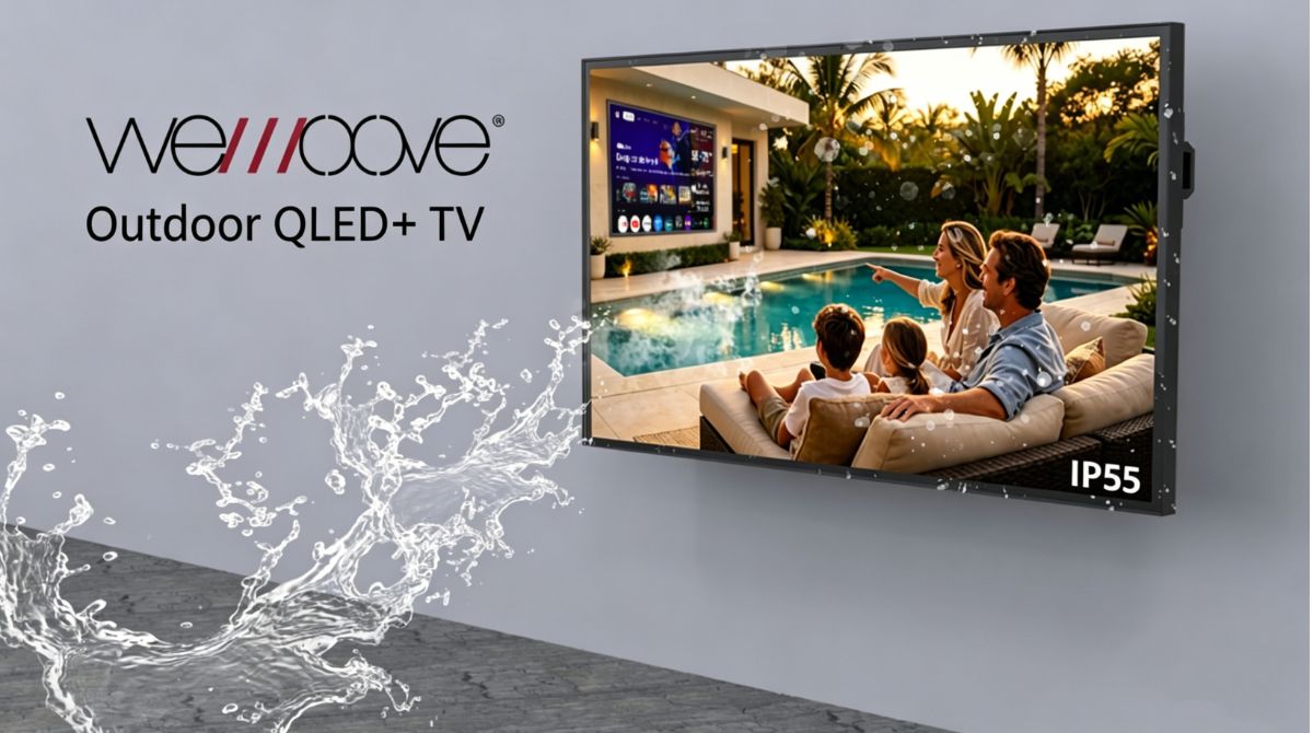 éclaboussures sur la TV WEMOOV VIVALDI Série 4000