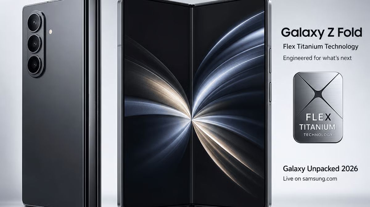 Samsung Galaxy avec écran Flex Titanium