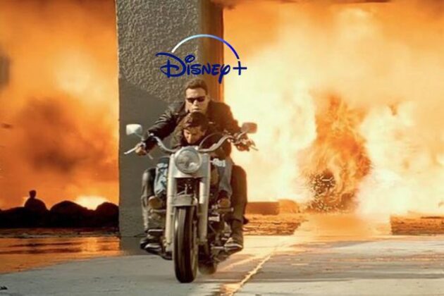 High-tech base de données : Disney + qui traverse les flammes à moto