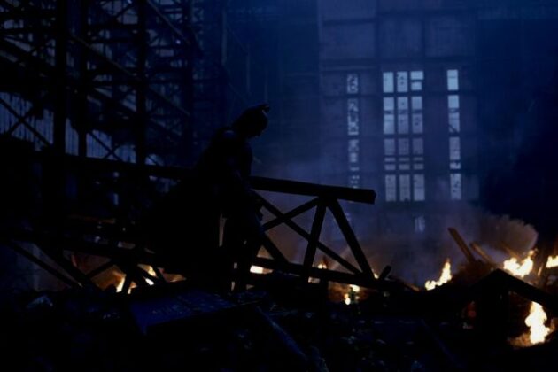 The Dark Knight Rises : very dark knight