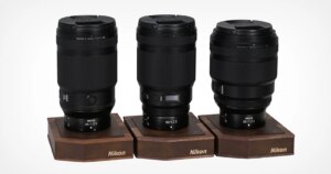 Nikon Nikkor Z Houten Lensstandaard – Exclusief in Japan, Prachtig
