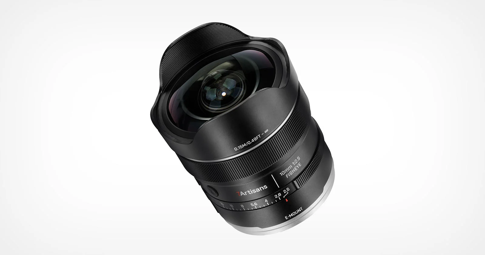 7Artisans full-frame 10mm f/2.5 AF fisheye-lens breekt nieuw terrein