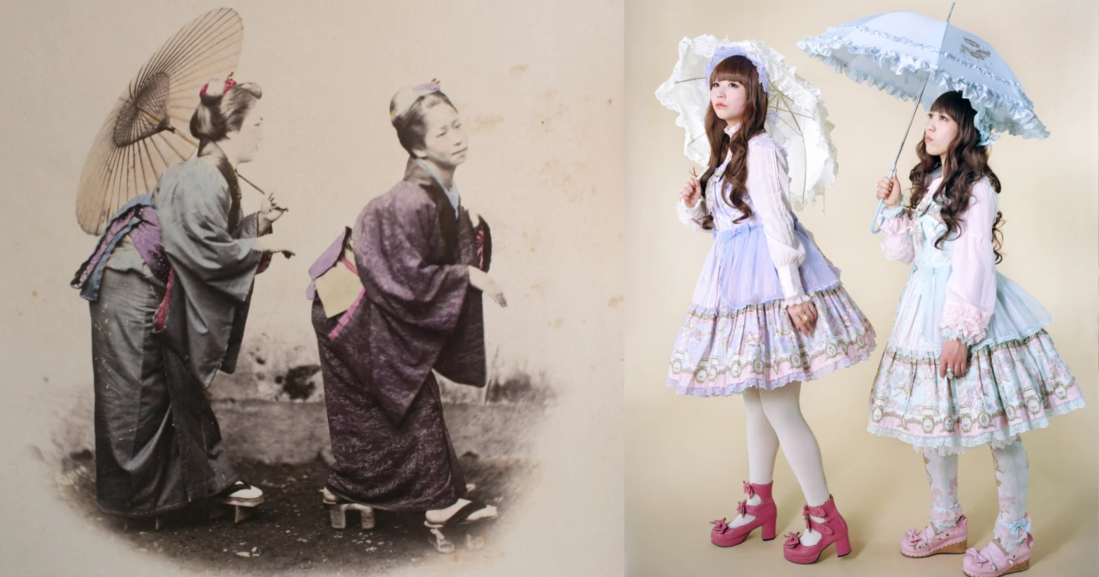 Fotograaf ontdekt vergeten 19e-eeuwse Japanse foto's en geeft ze nu een moderne interpretatie