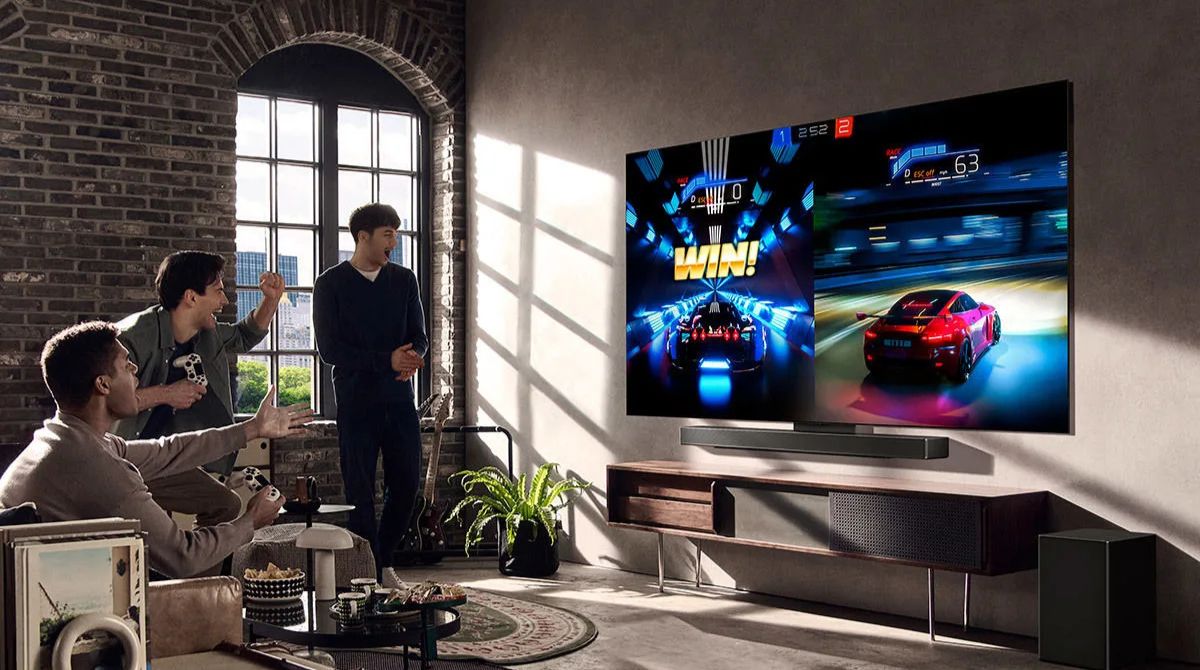 gaming sur la TV LG OLED48C4