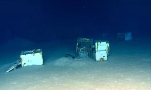 Onderwaterdrone zoekt scheepswrak maar stuit op wasmachines