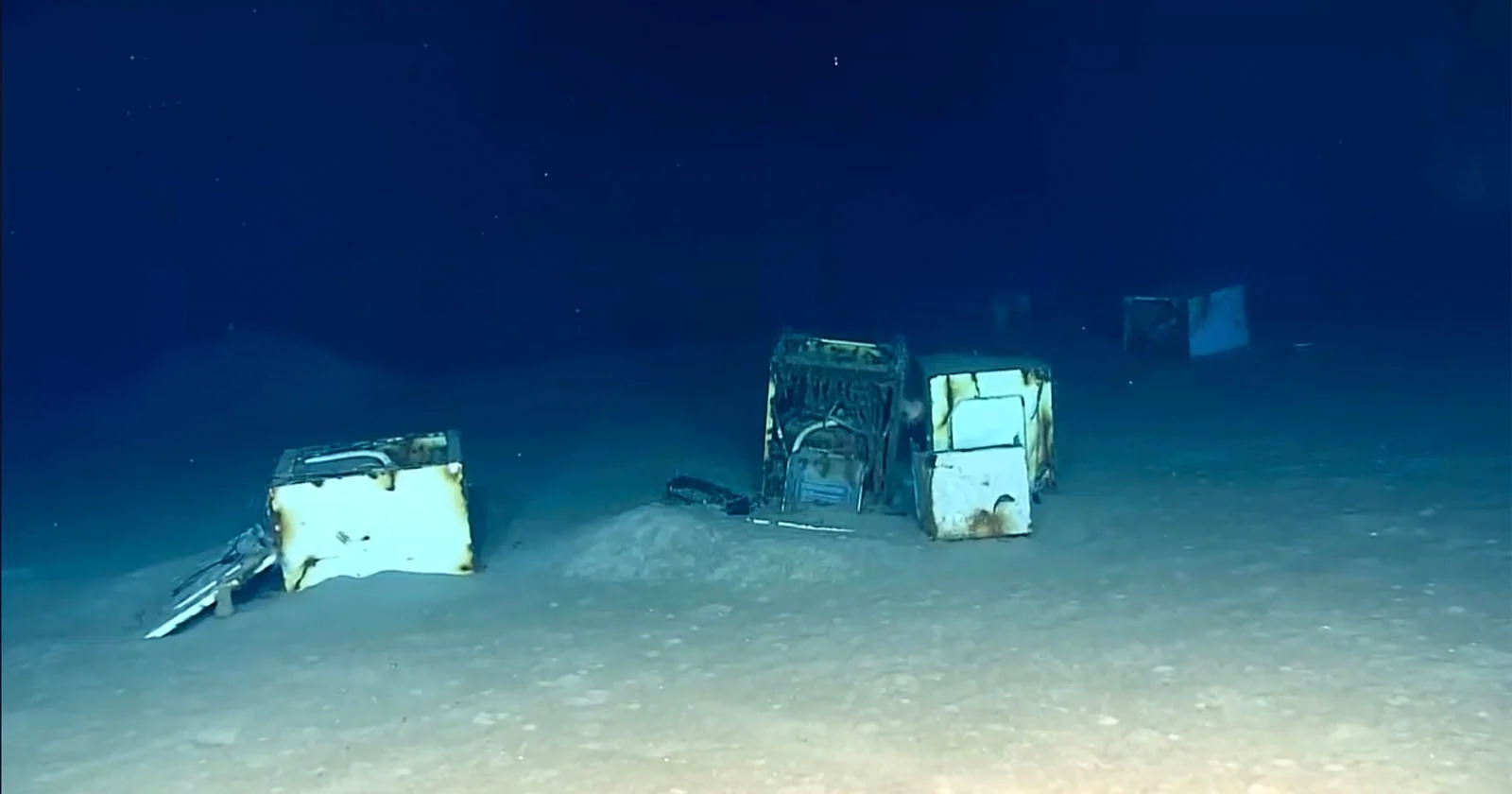 Onderwaterdrone zoekt scheepswrak maar stuit op wasmachines
