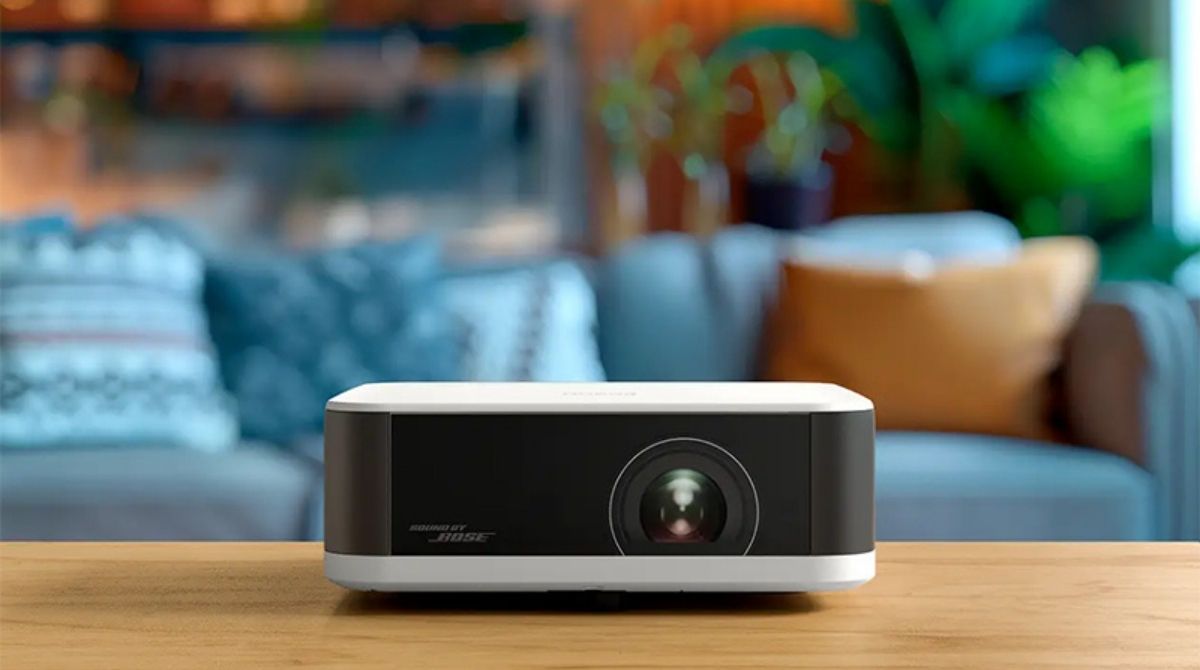 projecteur Epson EF-61W vu de face