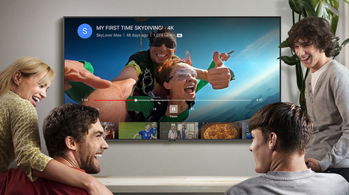 YouTube sur une Smart TV Samsung