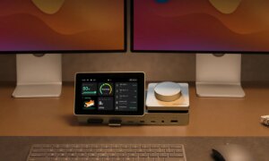 Opvallende Thunderbolt 5-dock met scherm, geheugenkaartsloten en uitbreidbare opslag