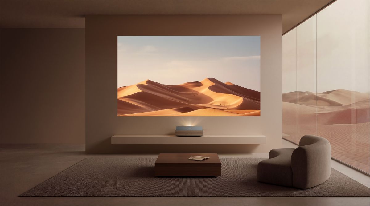 XGIMI Aura 3 dans un salon