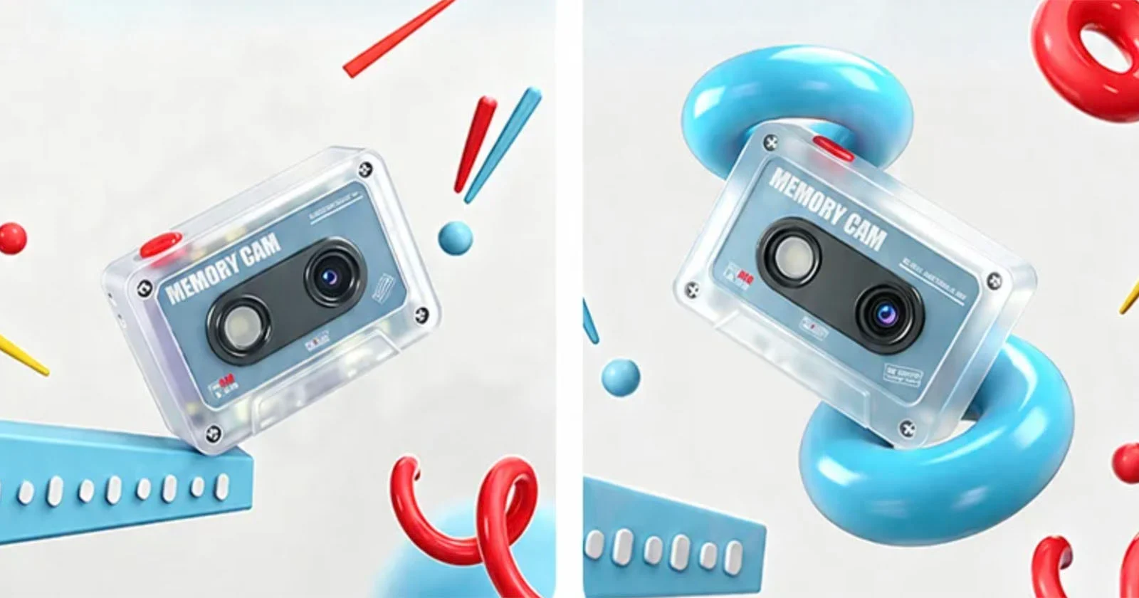 Deze 55-dollar speelgoedcamera lijkt op een cassettebandje