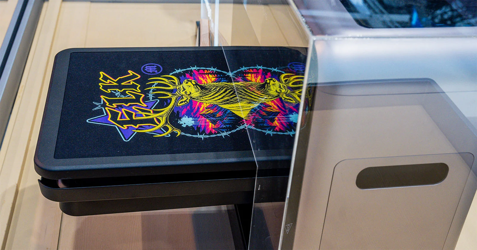 De aankomende EufyMake-printer drukt foto's op textiel af