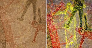 NASA-fotobewerkingsmethode voor Marsonderzoek heeft op aarde oude kunst ontdekt.