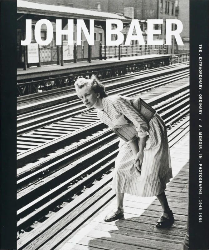 A black-and-white book cover titled