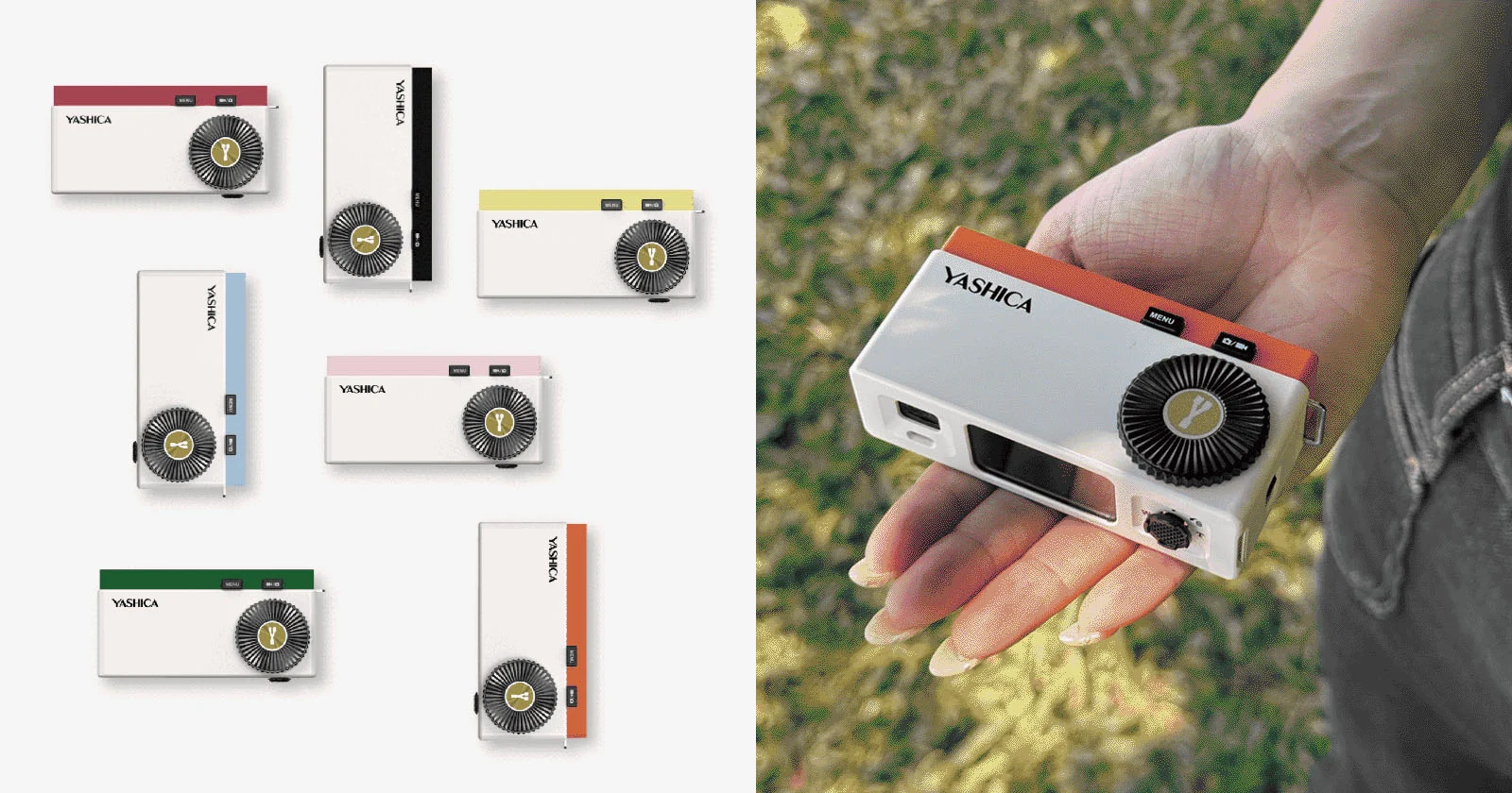 Yashica duikt in haar rijke geschiedenis voor de prachtige Y16 Compact Camera