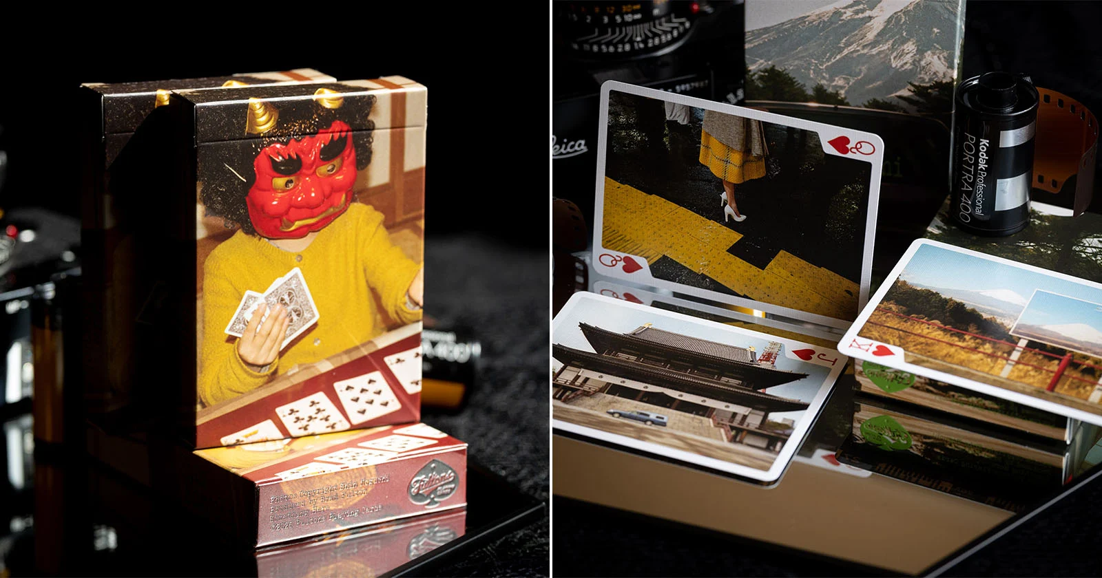 Shin Noguchi’s beroemde Japanse straatfotografie in een kaartspel weergegeven