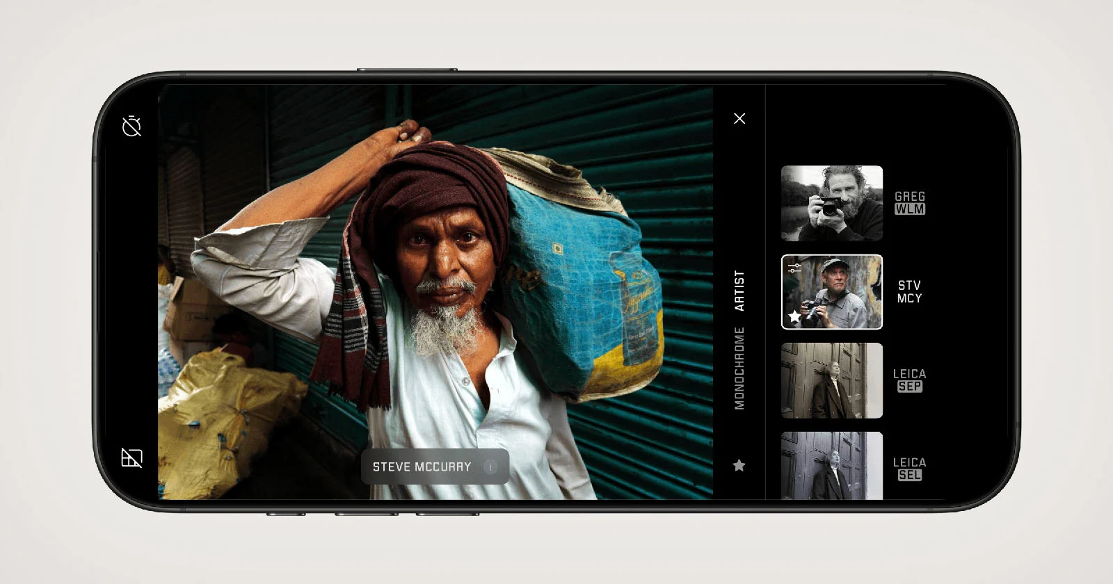 Leica lanceert vernieuwde iPhone-camera-app met Steve McCurry-look